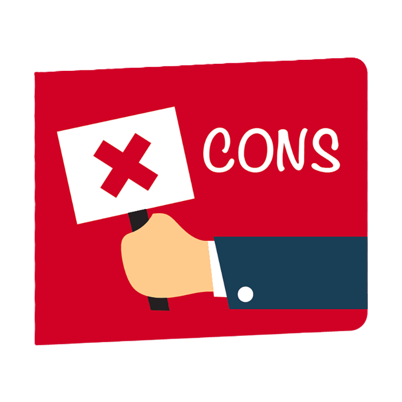 Cons